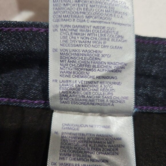 NYDJ Not Your Daughters Womens Barbara Boot Cut Jeans Size 26W‎ Dark Wash - Picture 7 of 12